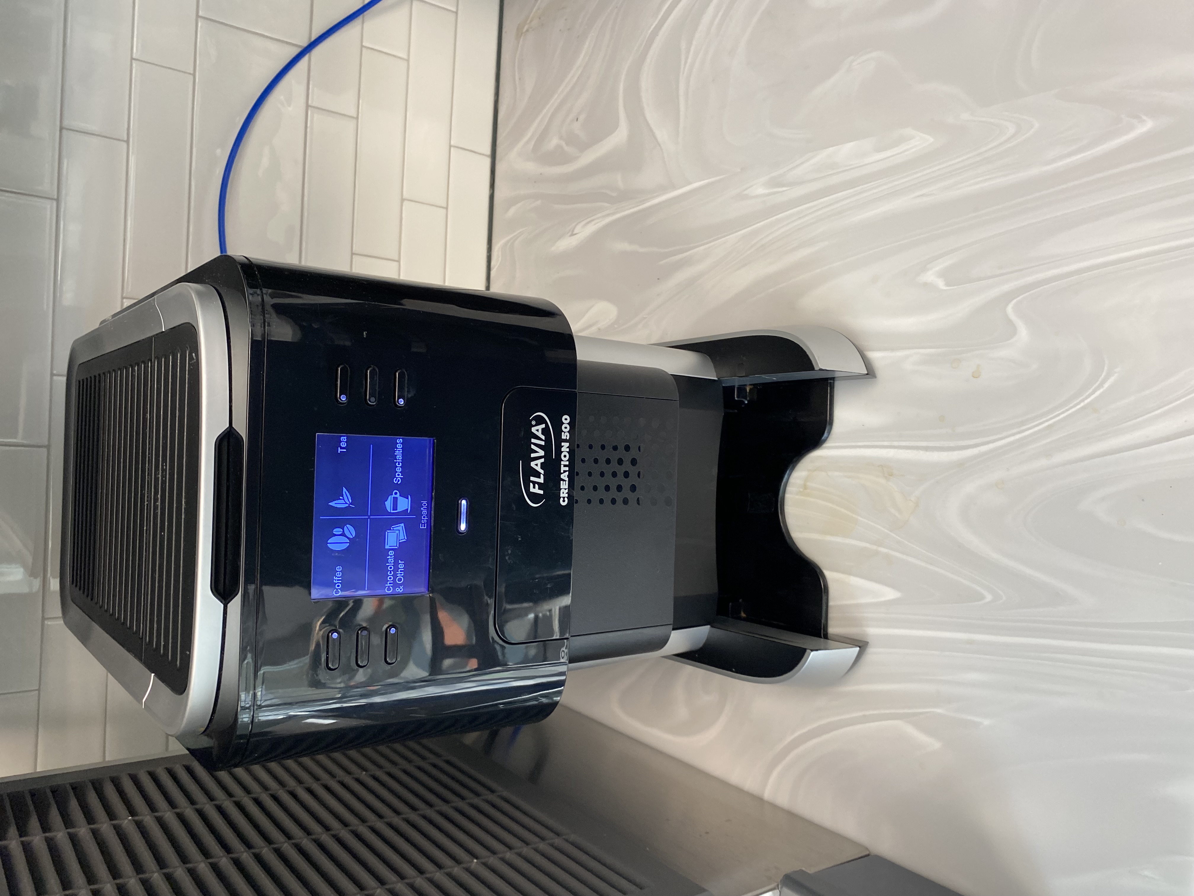 High-quality office coffee machine installed in a hotel lobby in Reno, Nevada